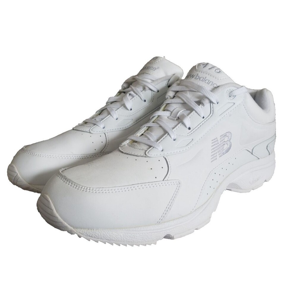 New Balance unisex 470 Walking Sneaker White Men's Size 14 D CMW470W